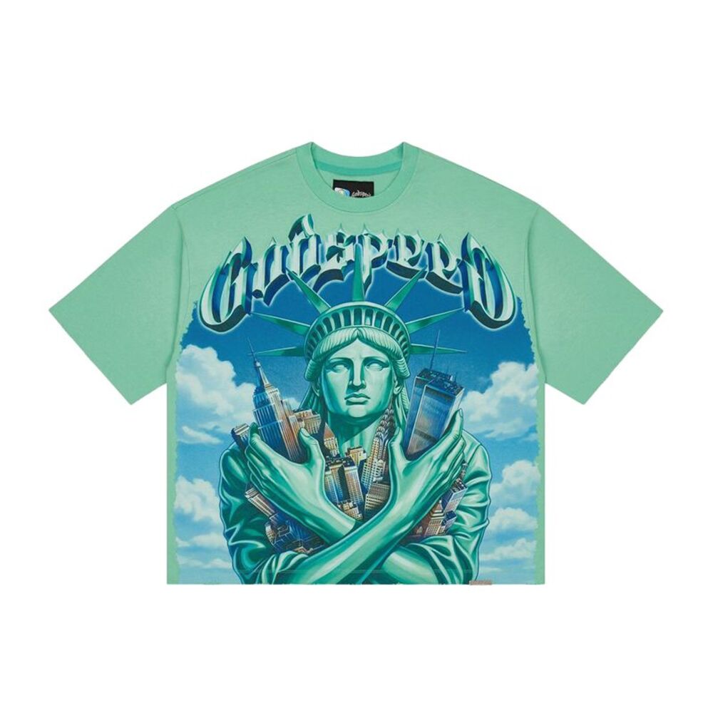 Godspeed NextGen Crew Neck T-Shirt Empire Guardian Mens Green EMPRIE